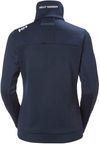 Am image of a Custom Helly Hansen Women's Crew Fleece Jacket in Navy!