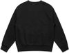 Am image of a Custom AS Colour Youth Relax Crew in Black!