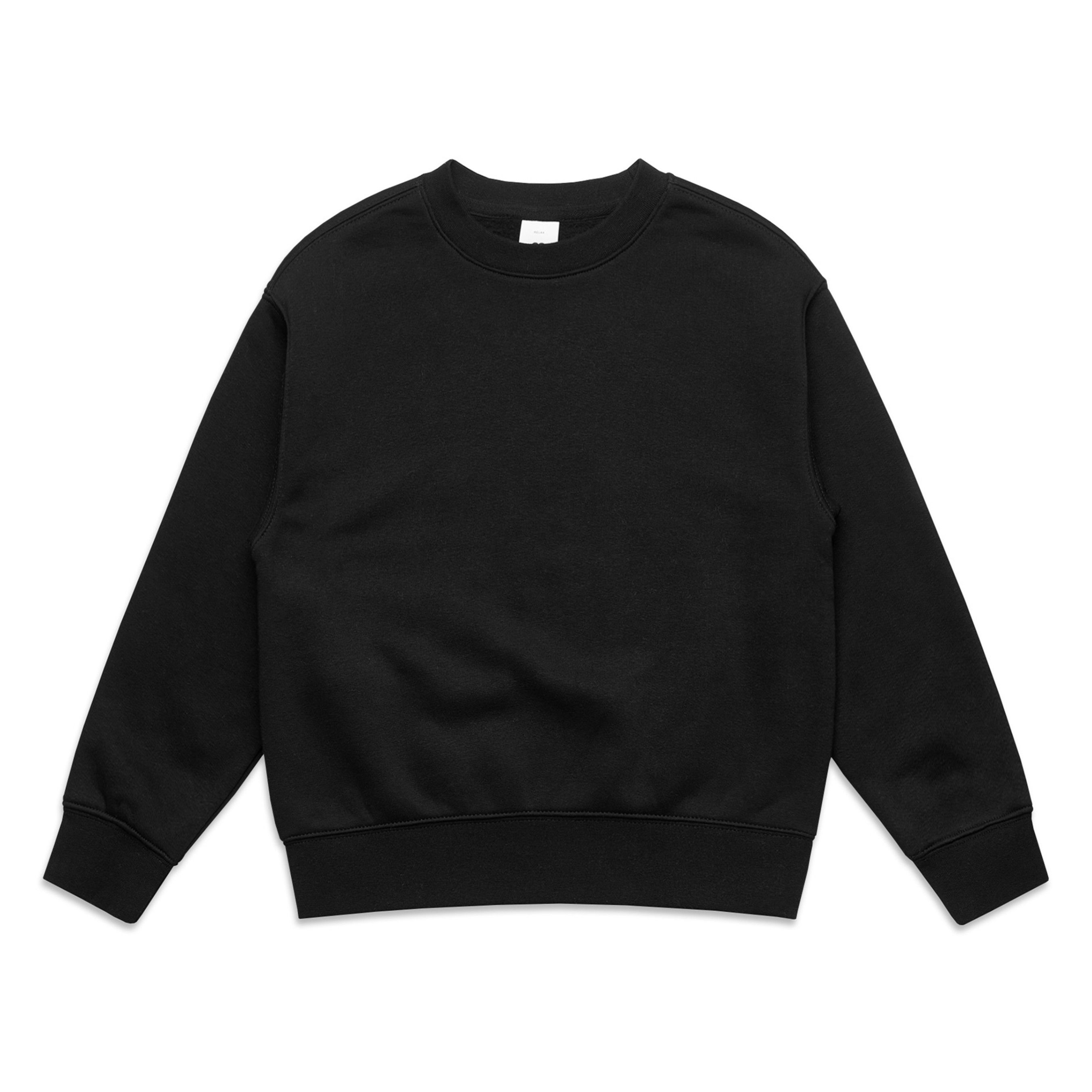 AS Colour Youth Relax Crew in Black