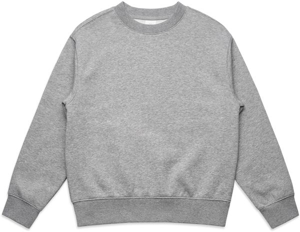 Am image of a Custom AS Colour Youth Relax Crew in Athletic Heather!