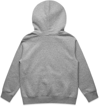 Am image of a Custom AS Colour Kids Relax Hood in Athletic Heather!