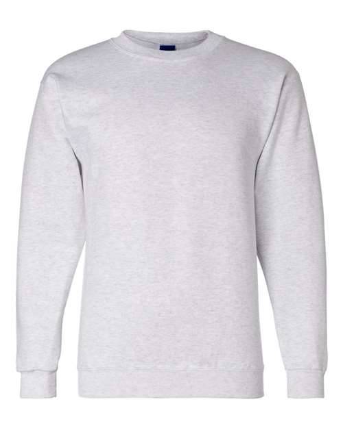 Champion Powerblend® Crewneck Sweatshirt in Silver Grey