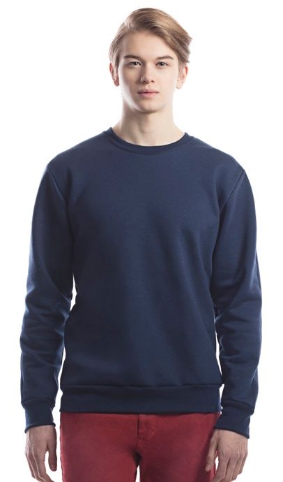 Jerico Crewneck Sweatshirt in Navy