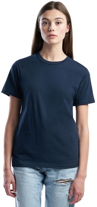 Am image of a Custom Jerico Organic Cotton TShirt in Navy!