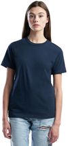 Am image of a Custom Jerico Organic Cotton TShirt in Navy!