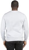 Am image of a Custom Threadfast Unisex Ultimate Crewneck Sweatshirt in White!