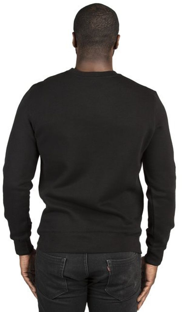 Am image of a Custom Threadfast Unisex Ultimate Crewneck Sweatshirt in Black!