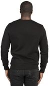 Am image of a Custom Threadfast Unisex Ultimate Crewneck Sweatshirt in Black!