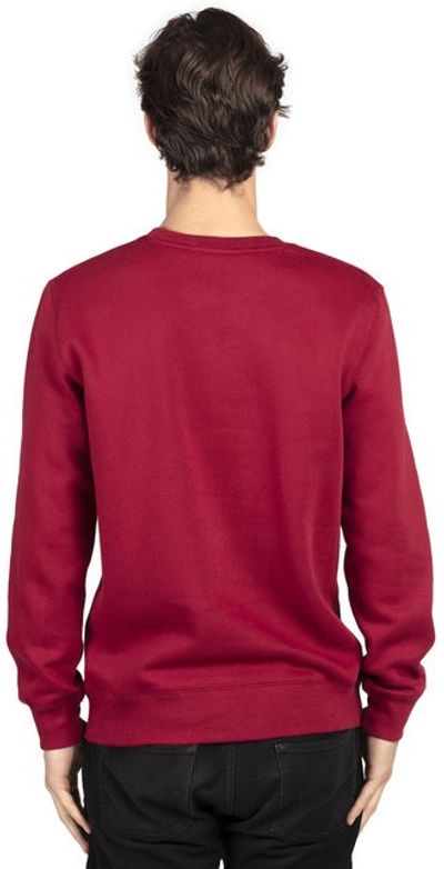 Am image of a Custom Threadfast Unisex Ultimate Crewneck Sweatshirt in Burgundy!