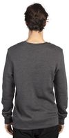 Am image of a Custom Threadfast Unisex Ultimate Crewneck Sweatshirt in Charcoal Heather!