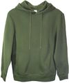 Am image of a Custom Threadfast Unisex Ultimate Fleece Pullover Hooded Sweatshirt in Army!