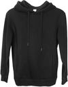 Am image of a Custom Threadfast Unisex Ultimate Fleece Pullover Hooded Sweatshirt in Black!