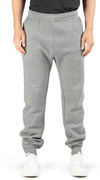 Am image of a Custom Threadfast Unisex Ultimate Fleece Pants in Heather Grey!