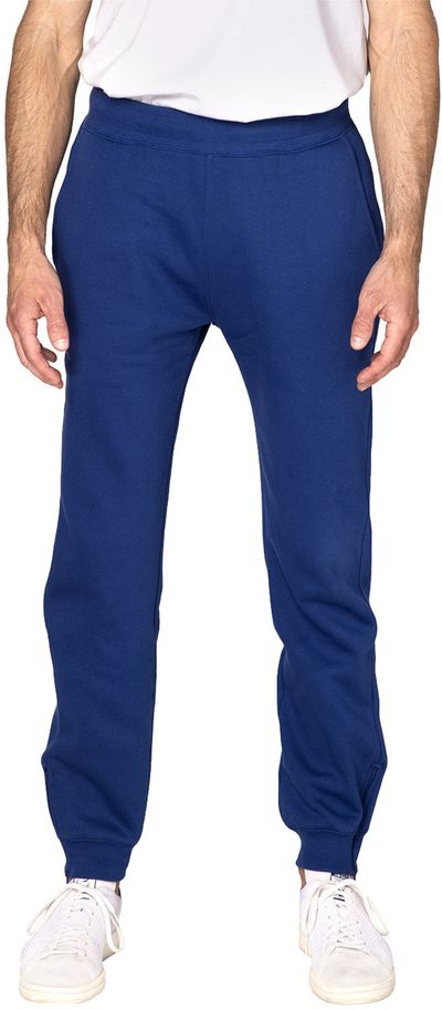 Am image of a Custom Threadfast Unisex Ultimate Fleece Pants in Navy!