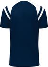 Am image of a Custom High Five Youth Sheffield Jersey in Navy/White!