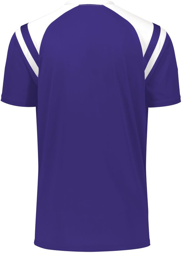 Am image of a Custom High Five Sheffield Jersey in Purple/White!