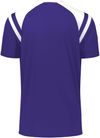 Am image of a Custom High Five Youth Sheffield Jersey in Purple/White!