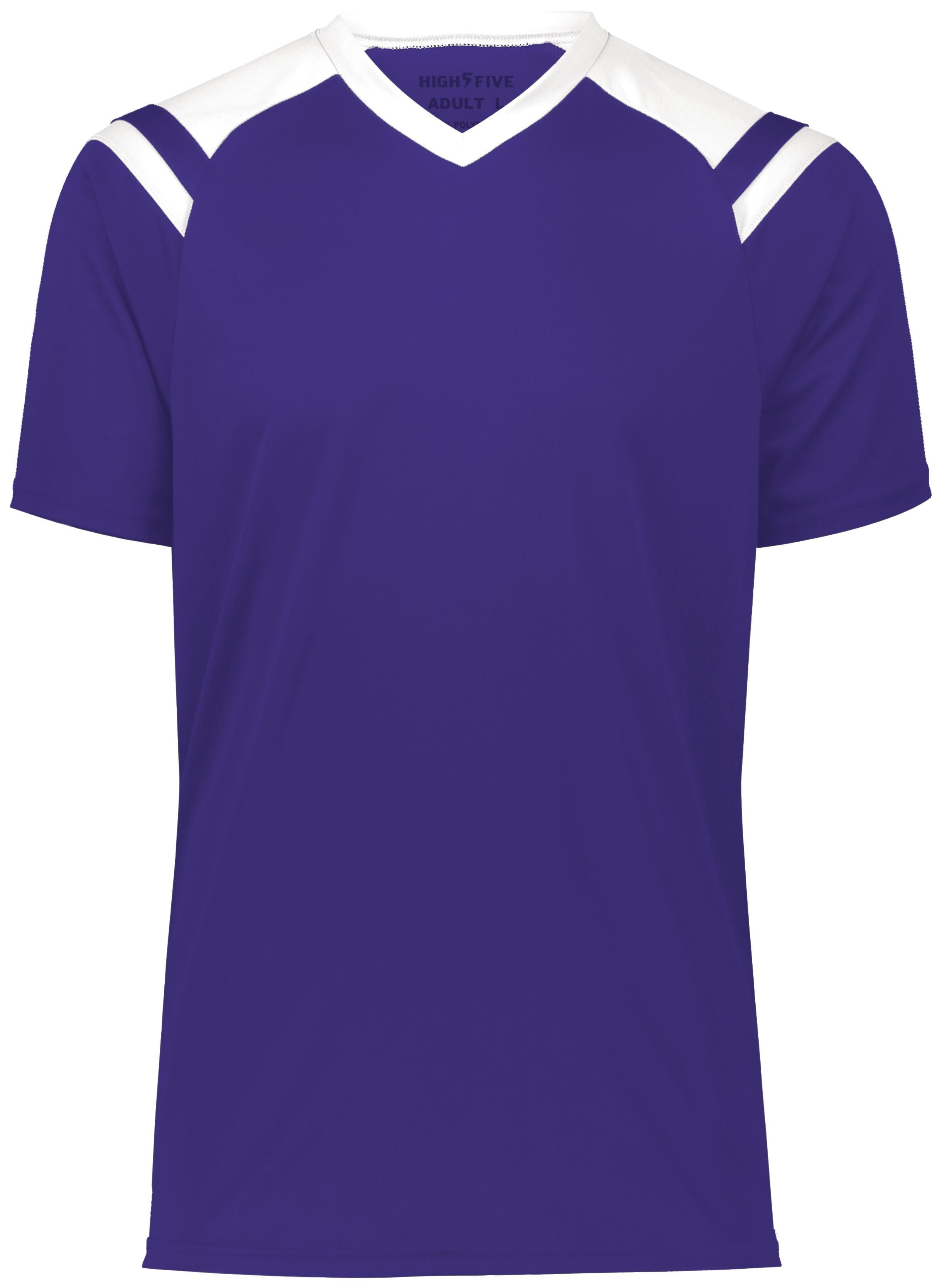 High Five Youth Sheffield Jersey in Purple/White