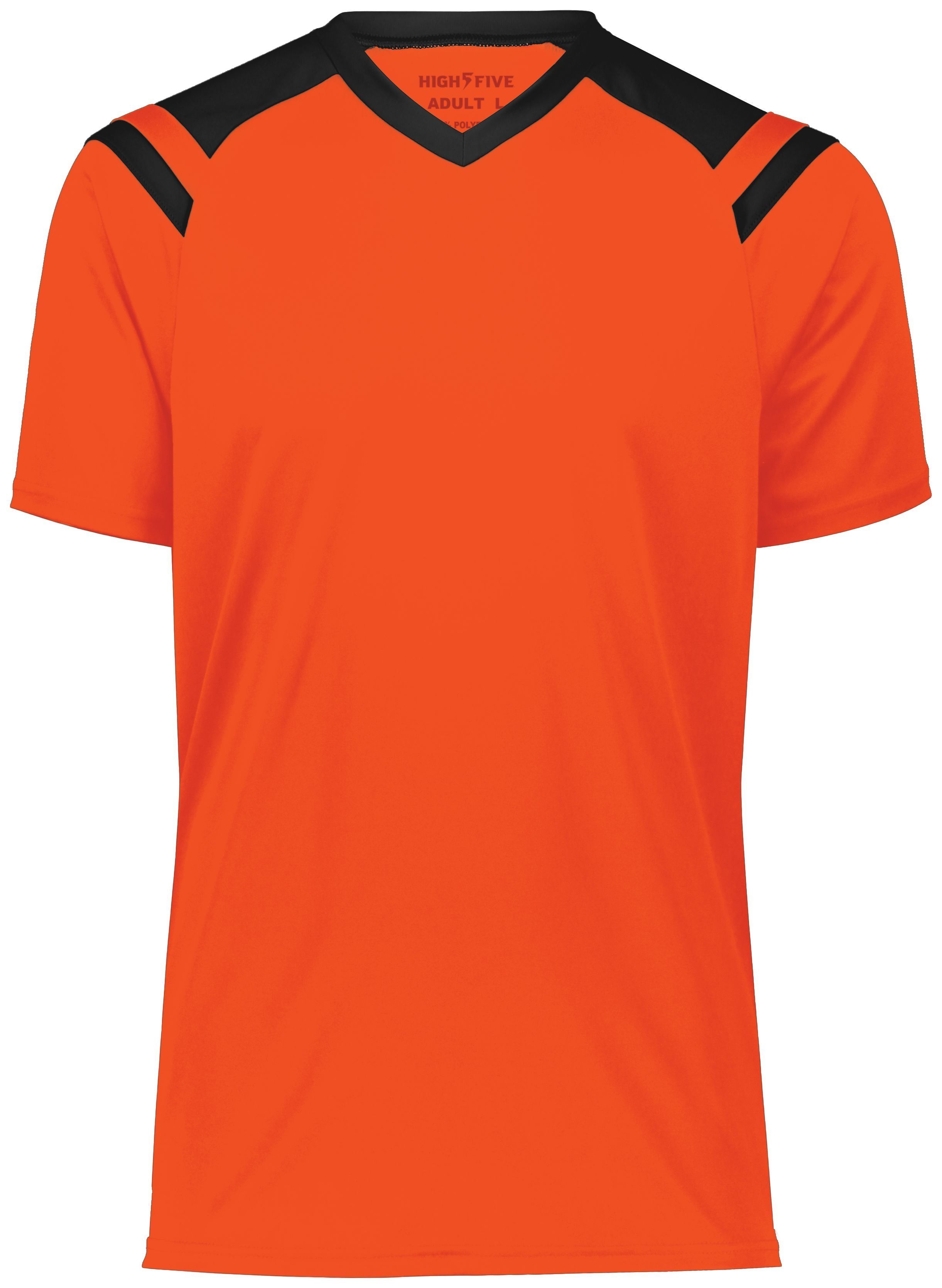 High Five Youth Sheffield Jersey in Electric Orange/Black