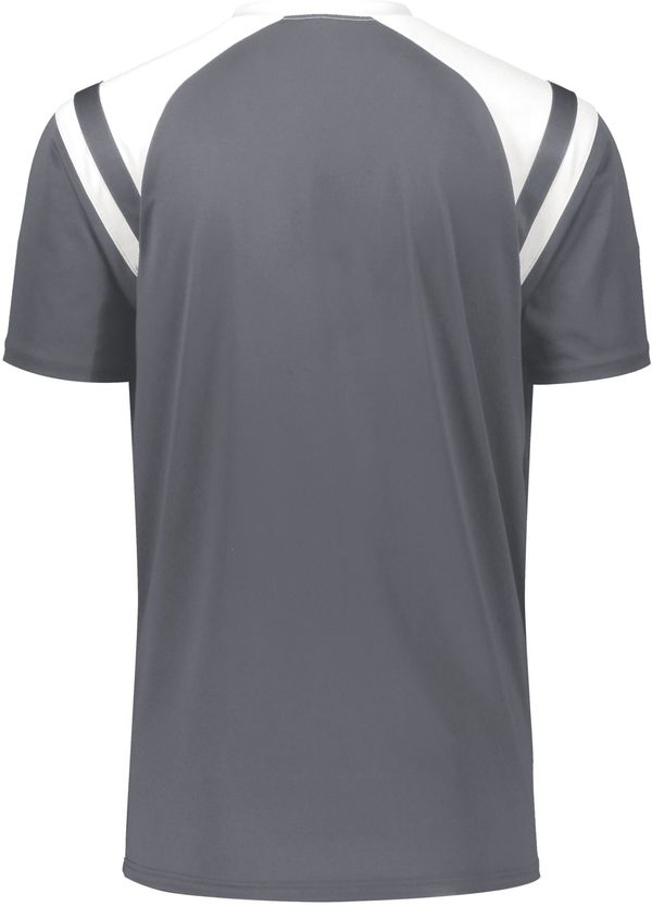 An image of a Custom High Five Youth Sheffield Jersey in Graphite/White!