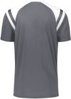 An image of a Custom High Five Youth Sheffield Jersey in Graphite/White!
