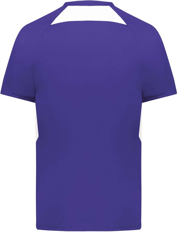 Am image of a Custom High Five Hawk Evolution Soccer Jersey in Purple/White!