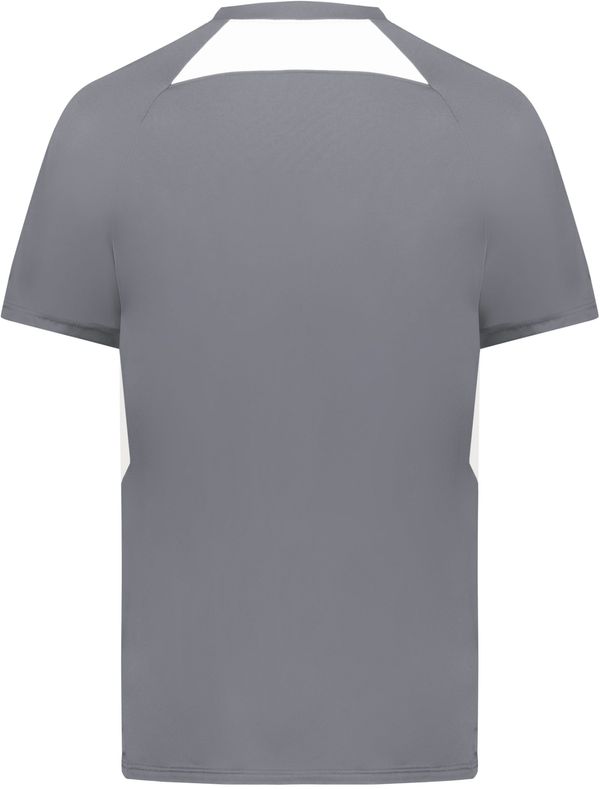 An image of a Custom High Five Hawk Evolution Soccer Jersey in Graphite/White!