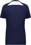 Am image of a Custom High Five Ladies Hawk Evolution Soccer Jersey in Navy/White!