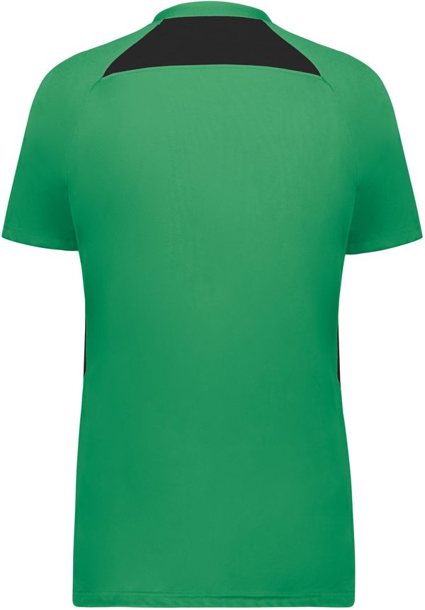 An image of a Custom High Five Ladies Hawk Evolution Soccer Jersey in Kelly/Black!