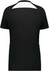 Am image of a Custom High Five Ladies Hawk Evolution Soccer Jersey in Black/White!