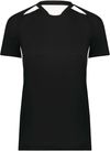 Am image of a Custom High Five Ladies Hawk Evolution Soccer Jersey in Black/White!