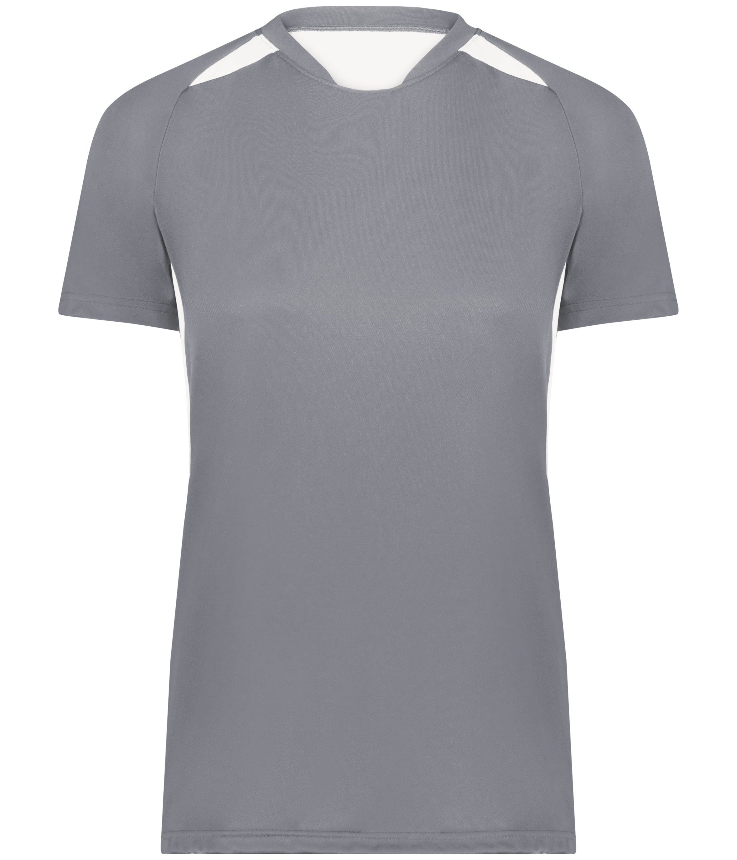 High Five Ladies Hawk Evolution Soccer Jersey in Graphite/White