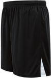 Am image of a Custom High Five Ladies Hawk Soccer Shorts in Black/White!