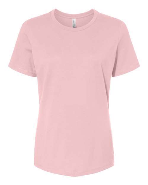 Bella and Canvas Womens Relaxed Jersey Tee in Pink