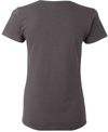 Am image of a Custom Gildan Heavy Cotton Women's Tshirt in Charcoal!