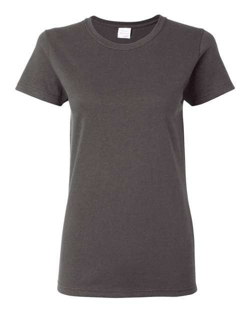 Gildan Heavy Cotton Women's Tshirt in Charcoal