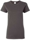 Am image of a Custom Gildan Heavy Cotton Women's Tshirt in Charcoal!
