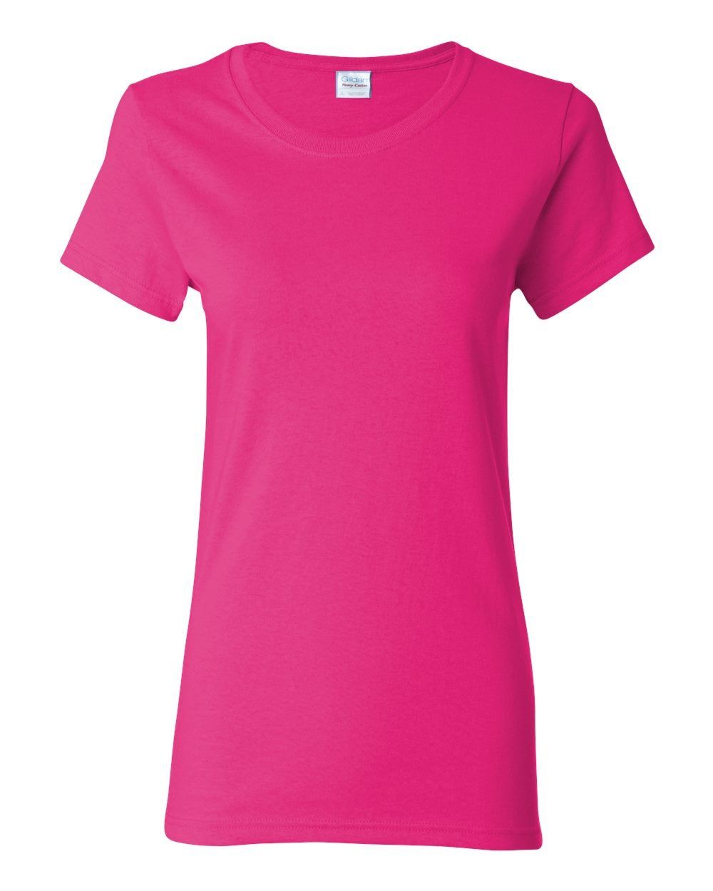 Gildan Heavy Cotton Women's Tshirt in Heliconia