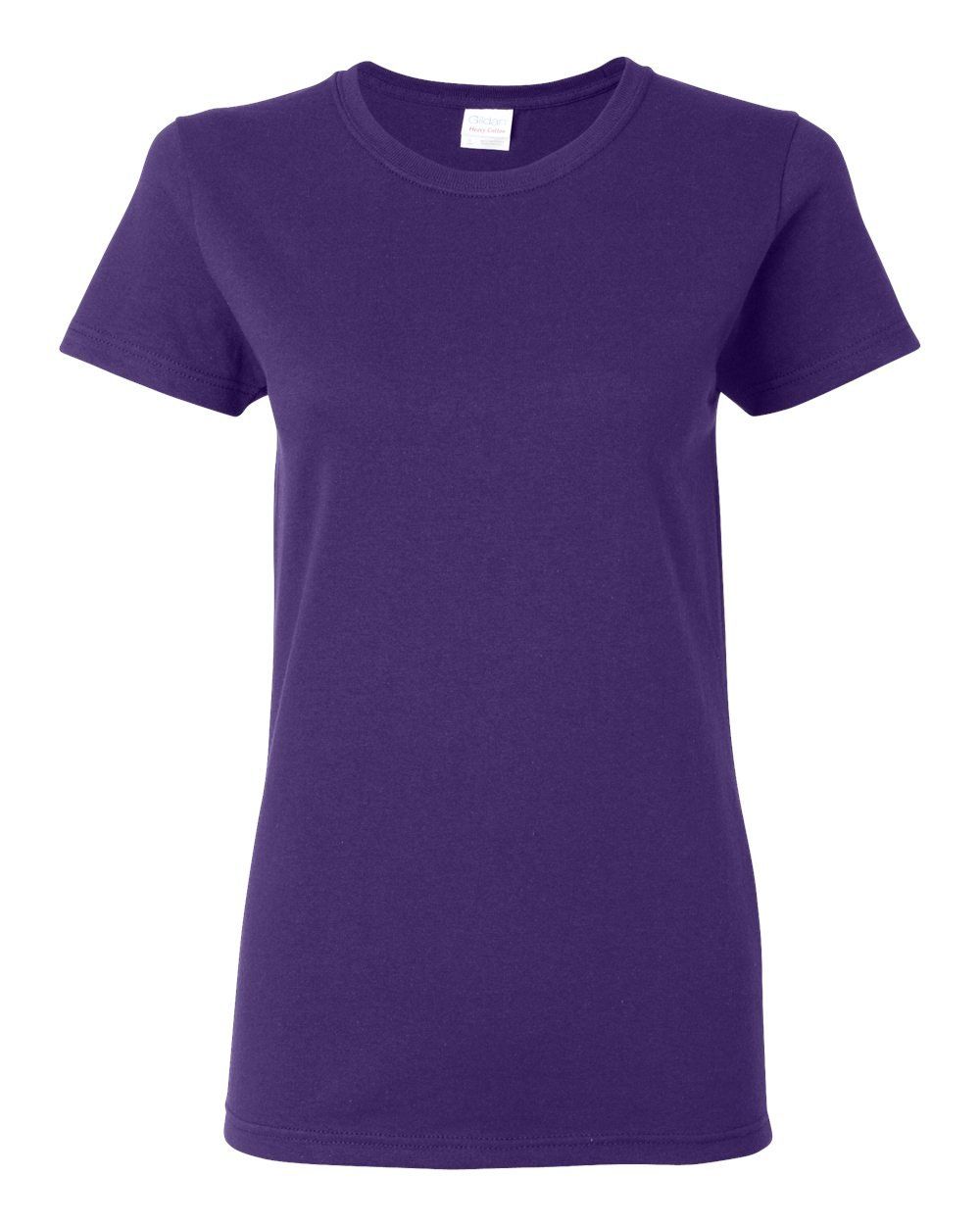 Gildan Heavy Cotton Women's Tshirt in Purple