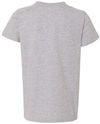 Am image of a Custom Bella and Canvas Youth Unisex Jersey Tee in Athletic Heather!