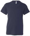 An image of a Custom Bella and Canvas Youth Unisex Jersey Tee in Navy!