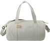 Am image of a Custom Repose 10oz Recycled Cotton Barrel Duffel in Grey!