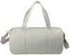 Am image of a Custom Repose 10oz Recycled Cotton Barrel Duffel in Grey!