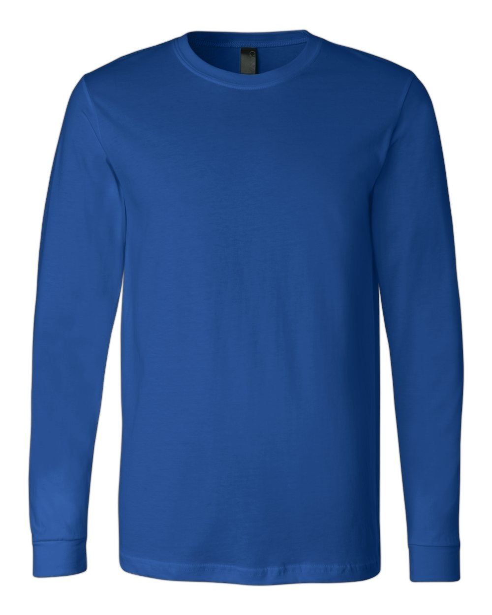 Bella and Canvas Jersey Long Sleeve T Shirt in True Royal
