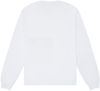 Am image of a Custom Bella and Canvas Unisex Heavyweight Long Sleeve T Shirt in White!