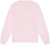 Am image of a Custom Bella and Canvas Unisex Heavyweight Long Sleeve T Shirt in Soft Pink!
