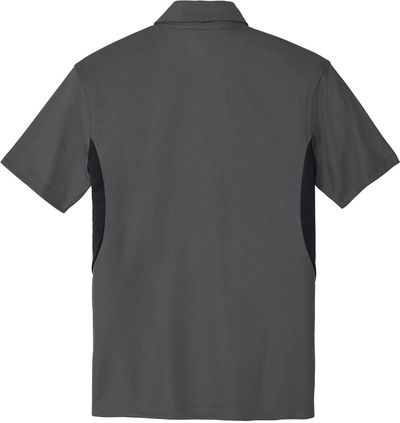 Am image of a Custom Ogio Accelerator Polo in Diesel Grey/Blacktop!