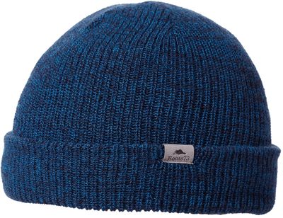 Am image of a Custom Roots73 Virden Knit Toque in Blue Heather!