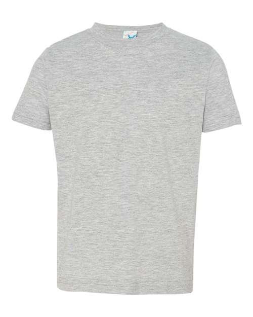 Rabbit Skins Toddler Fine Jersey Tee in Heather