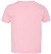 Am image of a Custom Rabbit Skins Toddler Fine Jersey Tee in Pink!